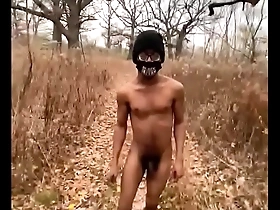 Married twink naked walk in the woods